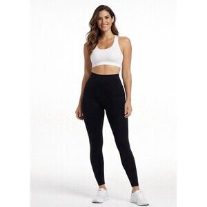 Spanx Womens Look at Me Now High Waisted Seamless Leggings Very Black Size 1X